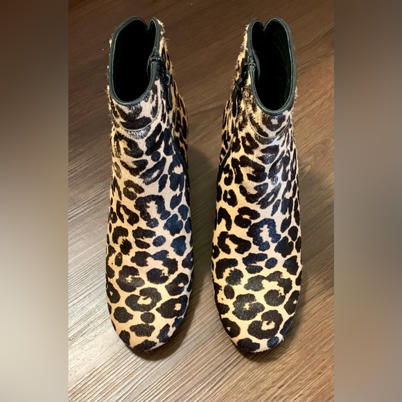 COLE HAAN Arden Grand Ankle Boots Ocelot Print - Picture 5 of 11